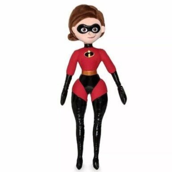 Disney Store Disney Pixar Incredibles 2 Elastigirl Mrs Incredible Plush - Picture 1 of 6